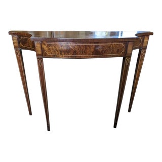Early 20th Century Federal Style Inlaid Table For Sale