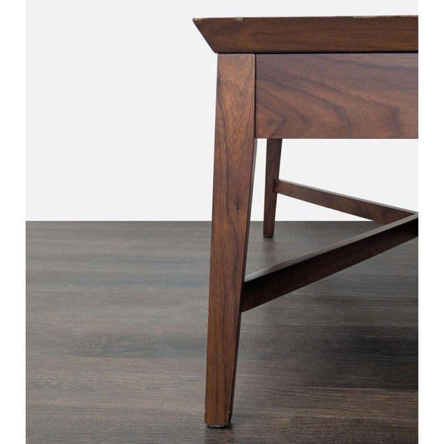 Crate & Barrel Bradley Coffee Table With Two Drawers For Sale - Image 11 of 11