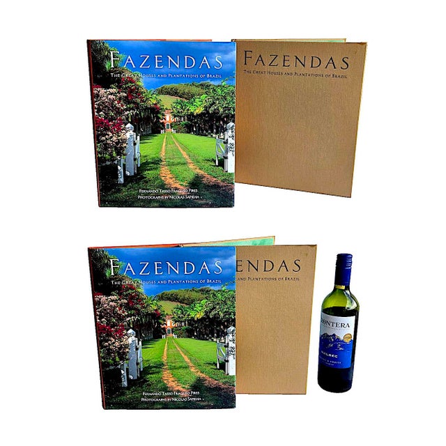 Offered is a hardback coffee table book, "Fazendas: The Great Houses and Plantations of Brazil", published in 1995. It...