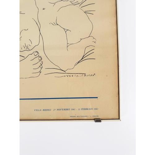Vintage Picasso at Villa Medici Exhibition Poster, 1983 For Sale - Image 14 of 16