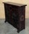 1900 - 1909 20th Spanish Baroque Carved Walnut Tuscan Two Drawers Credenza or Buffet For Sale - Image 5 of 10