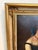 Realism Antique 1868 Oil Portrait Young Woman European Lady Gilt Frame 19th Century For Sale - Image 3 of 12