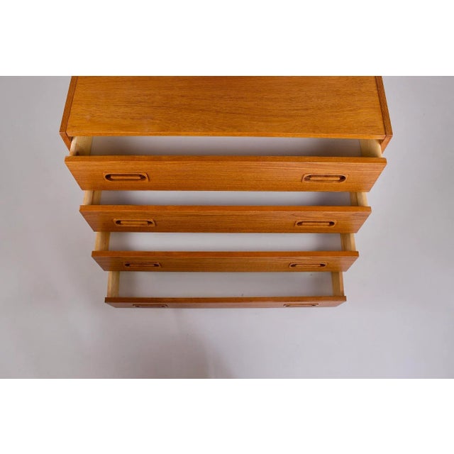 Danish Teak Chest of Drawers, 1960s For Sale - Image 6 of 10