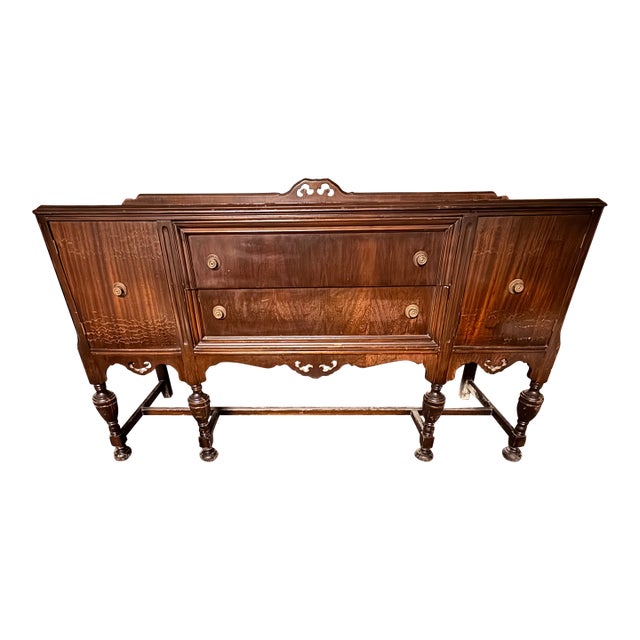 Late 19th Century Mahogany Buffet Period Piece For Sale