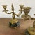 Metal Chiseled Gilt Bronze Candelabras on Marble Bases, 1890s, Set of 2 For Sale - Image 7 of 13
