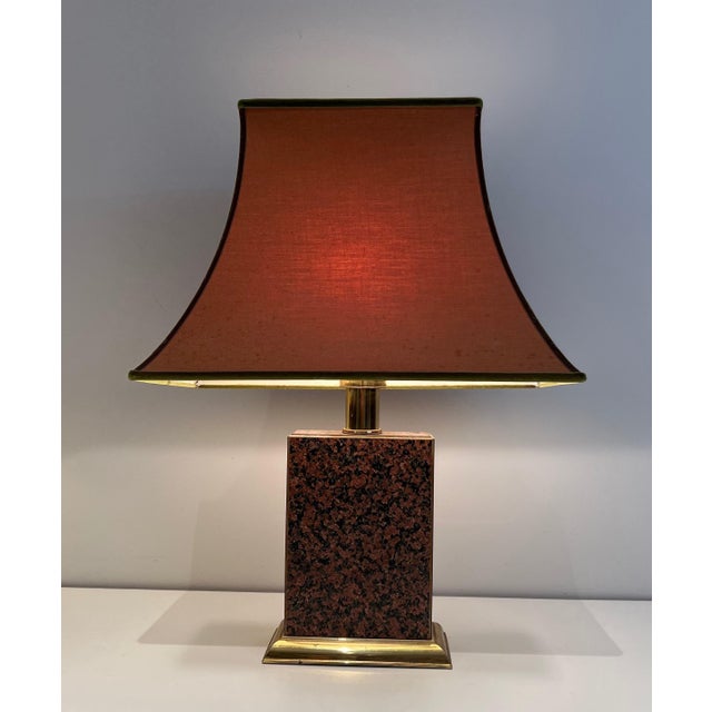 1970s Mid Century Modern Chinese Wood and Gilt Metal with Pagoda Shade Table Lamps - a Pair For Sale - Image 10 of 12