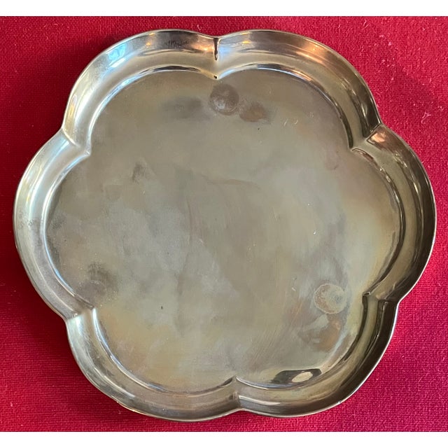 Antique 18th Century English George III Footed Brass Tray For Sale In New York - Image 6 of 15