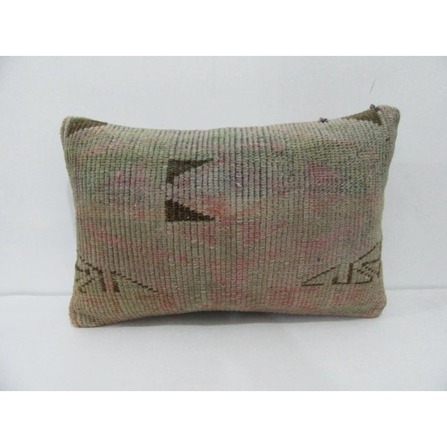 Decorative Faded Pillow Cover For Sale - Image 4 of 4