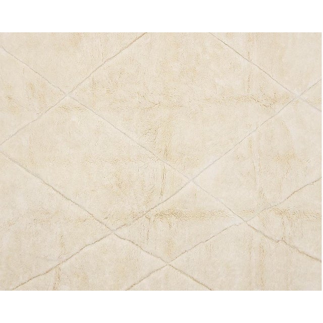 Large Hand-Knotted Wool Premium Rug by Azele Studio For Sale - Image 4 of 10