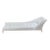 Koket Satin Upholstered Envy Chaise Lounge For Sale