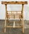 Chinoiserie Vintage Bamboo Collapsible Butler Table With Wine Storage For Sale - Image 3 of 11