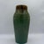Arts & Crafts Antique Early Fulper Arts & Crafts Moss Green Drip Glaze Vase – Signed Oval Mark, c.1915 For Sale - Image 3 of 7
