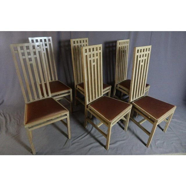 Vintage Chairs in Oak, Set of 6 For Sale - Image 11 of 13
