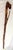 Large Antique 1800's Chinese Foo Dog Carved Wood Folk Art Walking Stick Cane For Sale - Image 16 of 18
