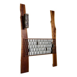 Phillip Lloyd Powell and Paul Evans Queen Headboard For Sale