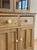 19th Century Antique English Glass Pine Hutch For Sale - Image 5 of 7