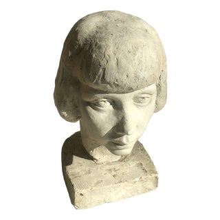 Decorative Bust, France, 1920s For Sale