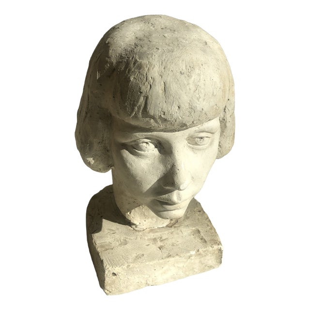 Decorative Bust, France, 1920s For Sale