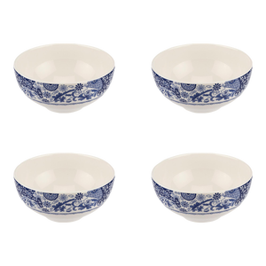 Spode Blue Italian Brocato Bowl 6.5" - Set of 4