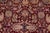 Shabby Chic Beautiful 1990's Floral Pak-Persian Red/Teal Wool Rug - 6'4'' X 9'2'' For Sale - Image 4 of 9