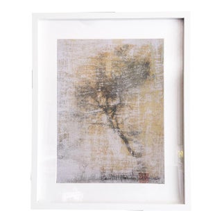 "Griffith Park 421" Contemporary Abstract Botanical Canvas Print, Framed For Sale
