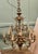 French Gilded Brass 12-Branch 2-Tier Chandelier For Sale - Image 4 of 8