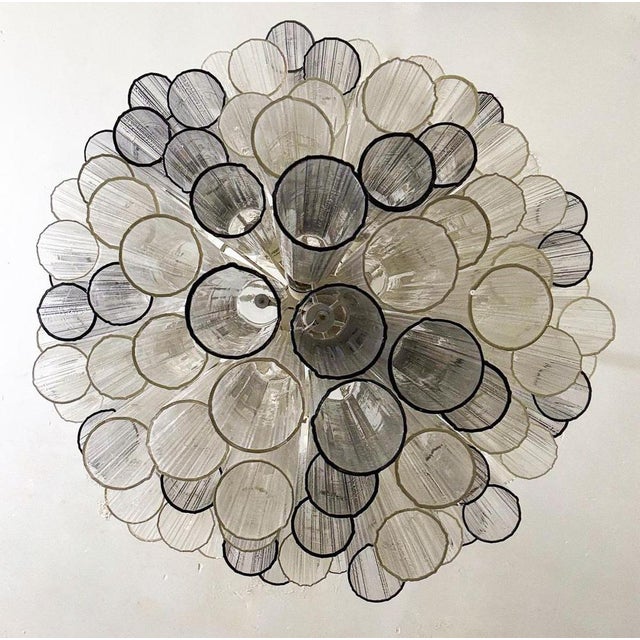 Murano Glass Chandelier, 1960s For Sale - Image 4 of 6