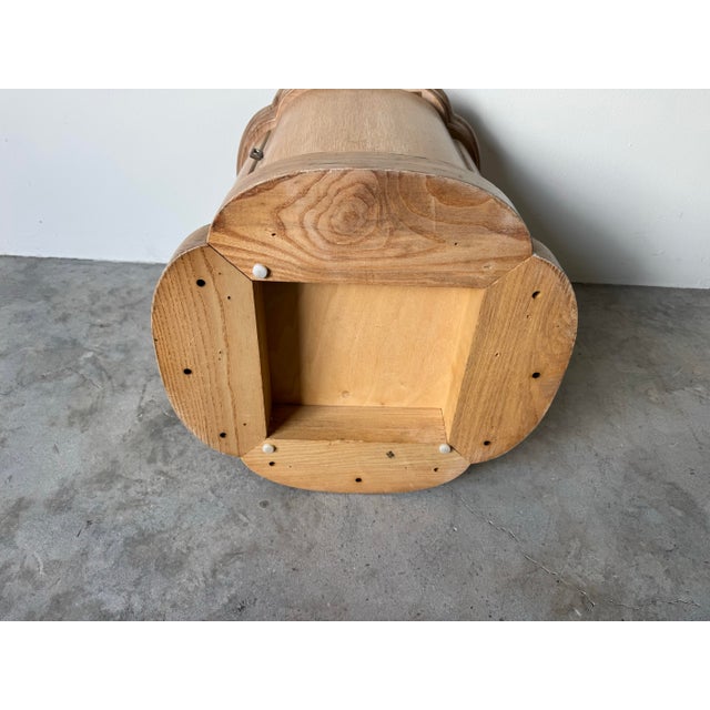 Vintage Henredon Cerused Oak End Table / Nightstand For Sale - Image 12 of 12