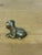 Vintage English Brass Dog For Sale - Image 4 of 6