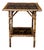 19th Century English Bamboo Side Table For Sale