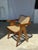 Natural Wood Cane Office Chair For Sale - Image 12 of 18