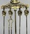 Vintage French Brass Fireplace Tools, Set of 5 For Sale - Image 4 of 12