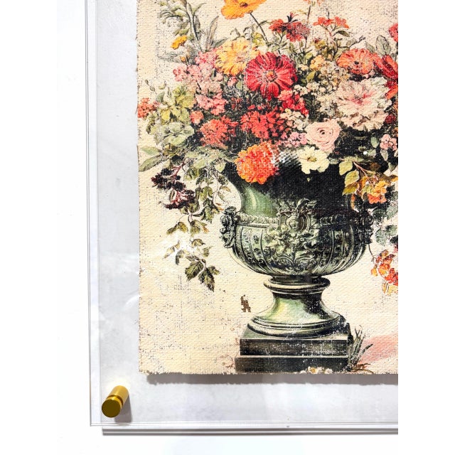 A contemporary fragment piece in the tradition of architectural salvage — designed to evoke a precious remnant of hand-...
