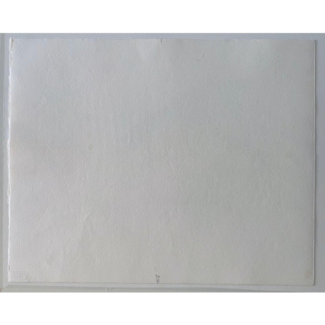 Early 20th Century Anna Ticho, German Israeli Expressionist Abstract Lithograph Of Judeah Hills For Sale - Image 5 of 7