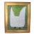 Folk Art Chicken Hen Painting by Ruth Arenz Including the Antiqued Gold Wood Frame For Sale