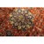 1940s Mid 20th Century Small Traditional Rust Floral Antique Tabriz Knotted Wool Rug For Sale - Image 5 of 7