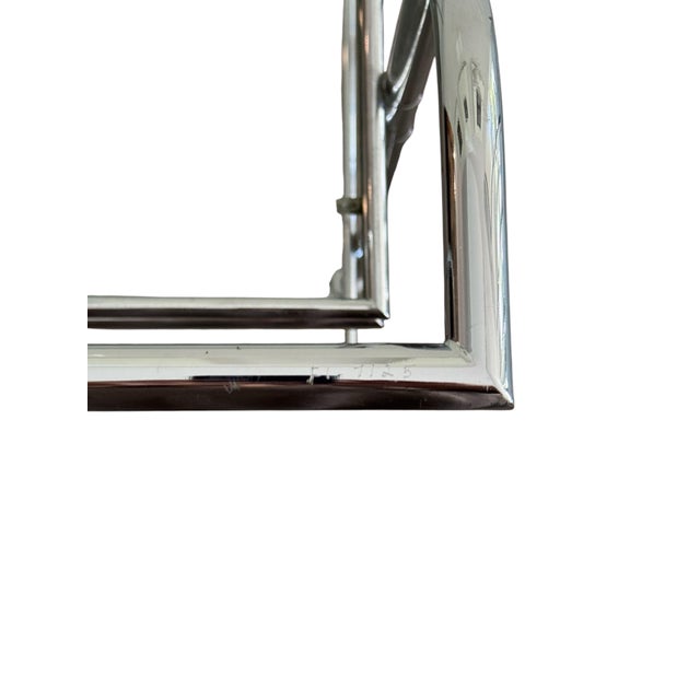 1970s Chrome and Glass Bar Cart For Sale - Image 9 of 11