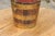 Wood English Oak Bucket with Brass Handle and Horizontal Braces, circa 1880 For Sale - Image 7 of 11