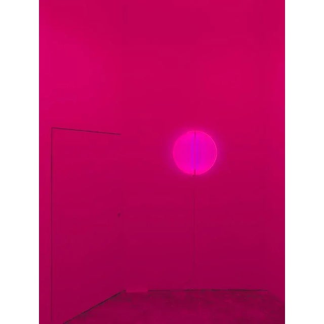 Thanks for the Planets Amber Blue Light Sculpture by Arnout Meijer, in New conditions. Designed from 2000 Signed by...