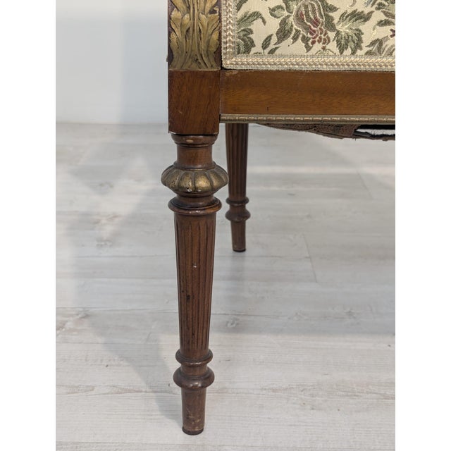 Antique Louis XVI Style Armchair, France For Sale - Image 6 of 18