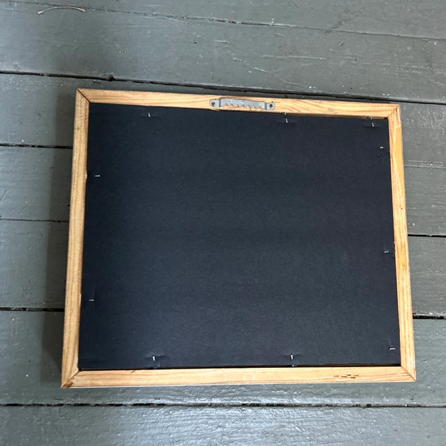 1940’s Original Wesley Lea Abstract Expressionist Watercolor Painting For Sale - Image 4 of 4