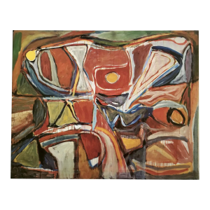 1980 Bram Van Velde Dm06240 Derriere Le Miroir