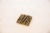 Tribal Vintage African Square Bronze Coin For Sale - Image 3 of 4
