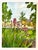 Giclee Print Larkspur Hill Flower Shop” Watercolor Ink and Wash Painting For Sale - Image 4 of 12