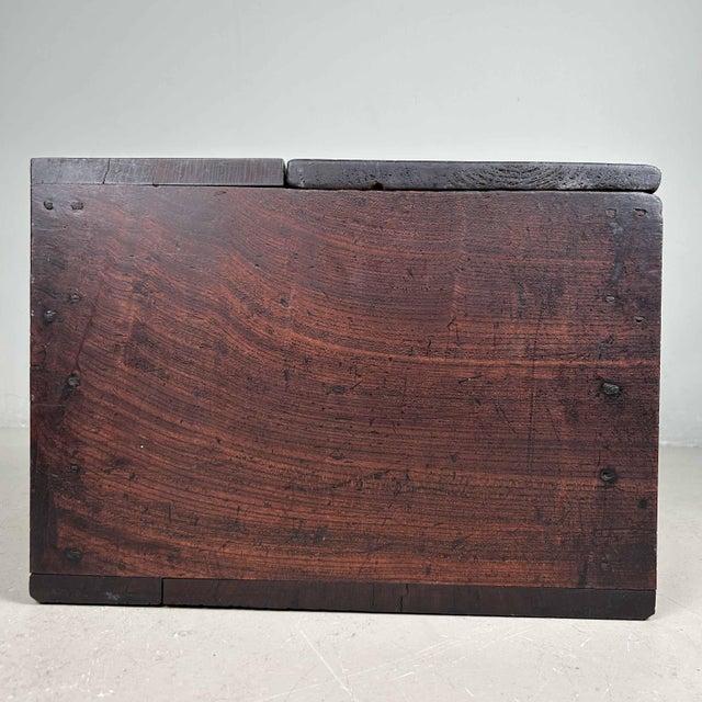 Antique Wooden Zenibako Temple Offering Box, 1890s For Sale - Image 14 of 16