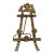 Vintage Figurative Brass Table Easel For Sale