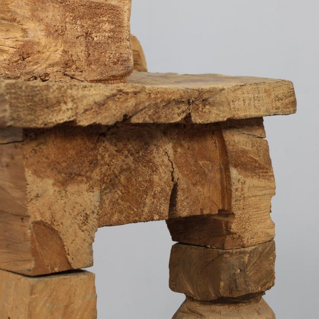 Wood Emile Van Der Kruk, Sculptural Loaves & Fishes Table, 1980s, Wood For Sale - Image 7 of 9