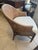 McGuire Pair of McGuire Caned Toboggan Arm Chairs For Sale - Image 4 of 13