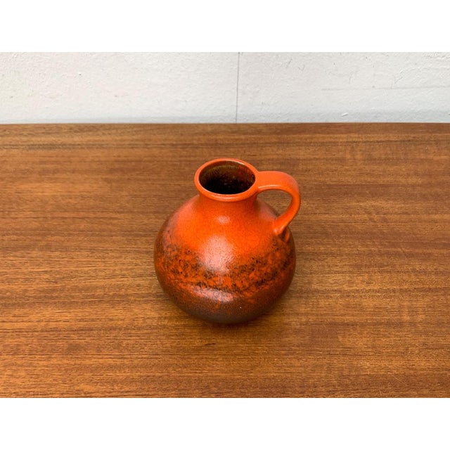Mid-Century WGP West German Pottery Vase from Steuler, 1960s For Sale - Image 11 of 18