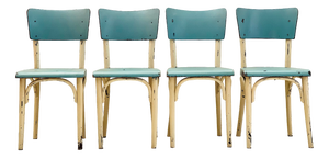 Dining Chairs by Ton, 1960s, Set of 4